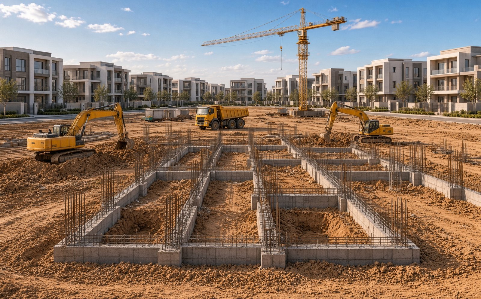 Stage 02 - Excavation & Construction