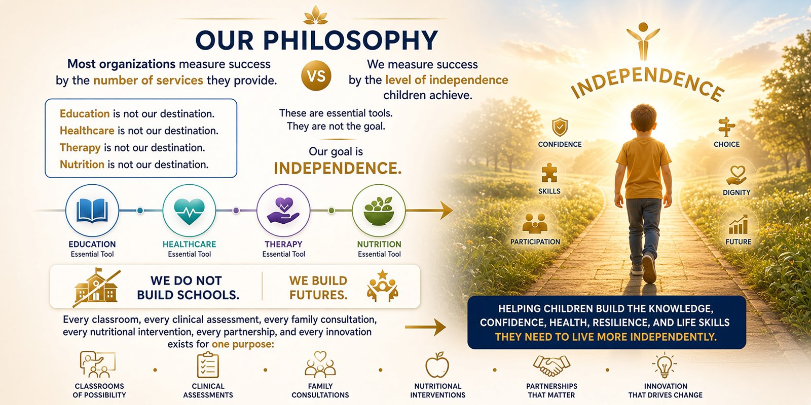 Our Philosophy - The Abilities Blossom Independence Model